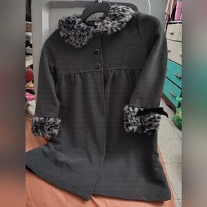 Girls Coat/ Dress Set